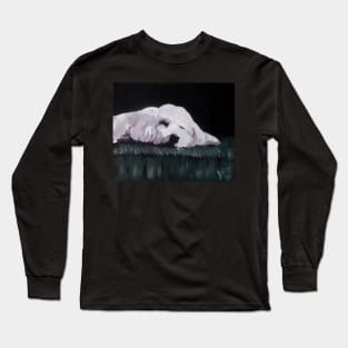 Charlie the Dog Sleeping Long Sleeve T-Shirt